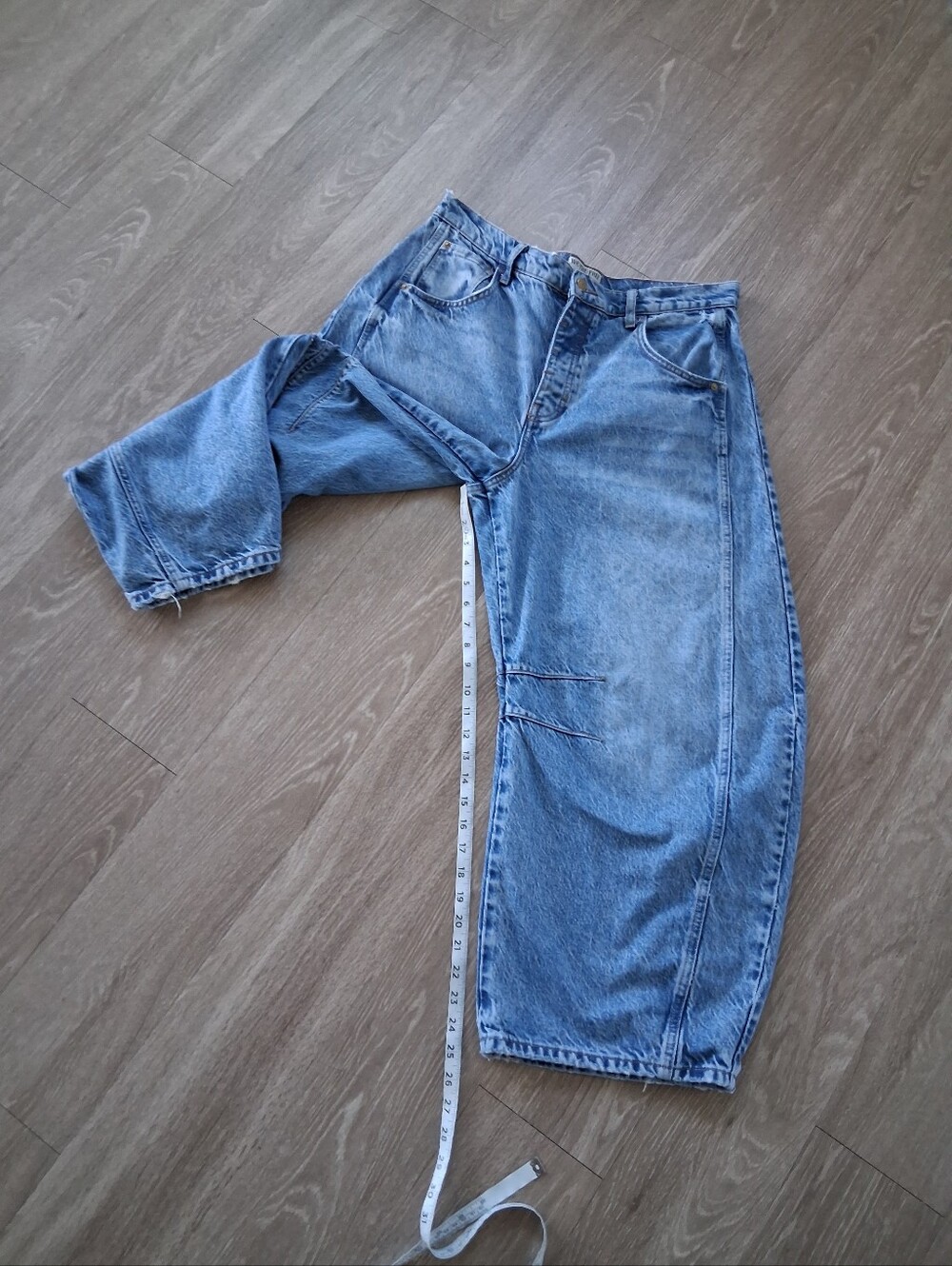 Free People Good Luck Mid Rise Barrel Jean - Picture 15 of 16